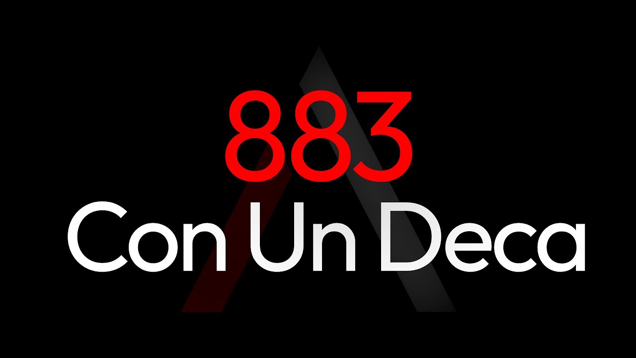 🎤 883 - Con Un Deca [ARK Karaoke + Cori]
