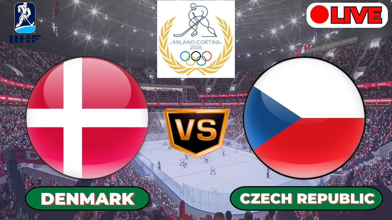 Česká republika vs. Dánsko živě Zimní olympijské hry 2026 Lední hokej mužů | SCOREBOARD