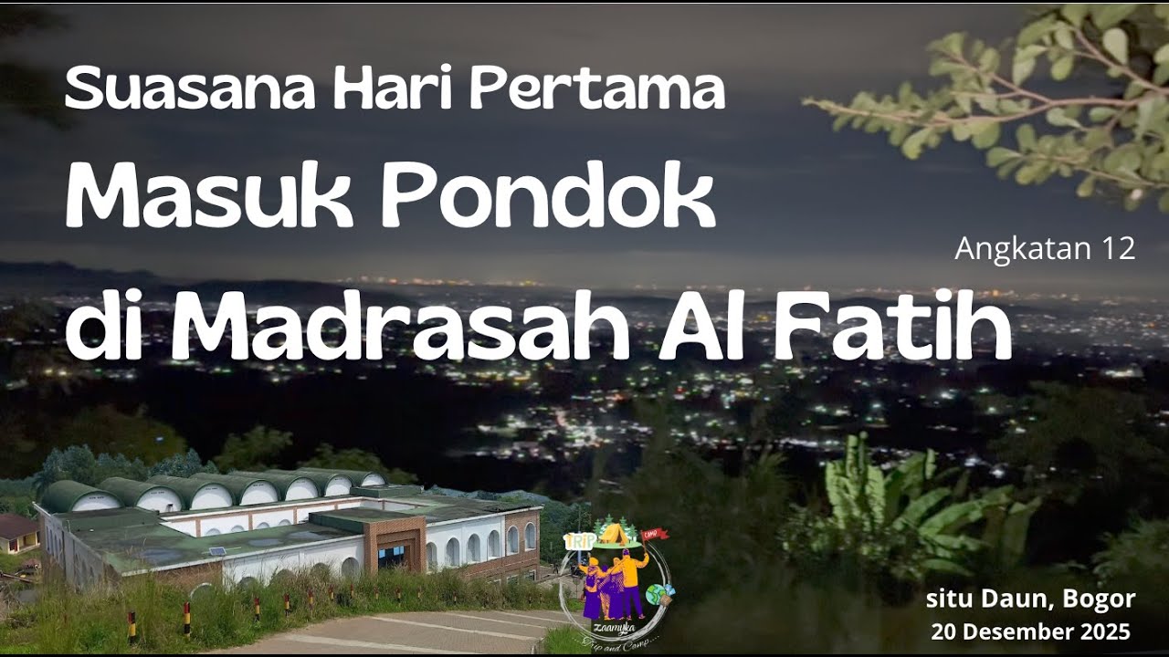 Madrasah Al Fatih, disini Ilmu dan Adab dibentuk: Kisah Hari Pertama di Tanah Wakaf Situ Daun, Bogor