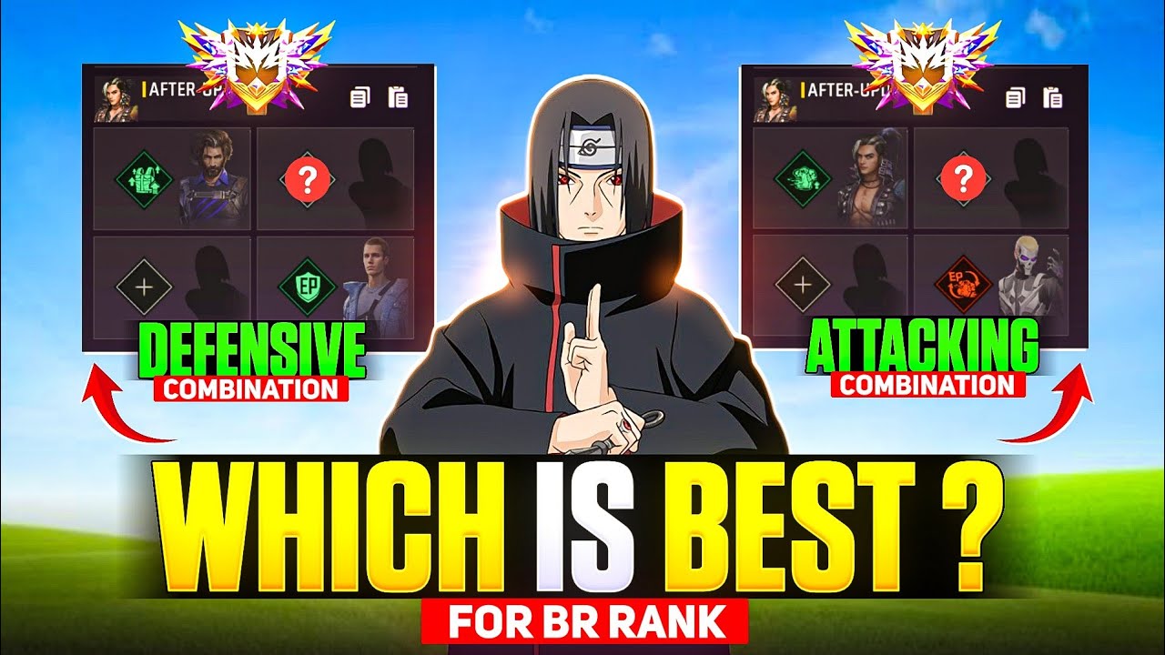 DEFENSIVE COMBINATION VS ATTACKING COMBINATION - Which Is BEST For BR RANK ?