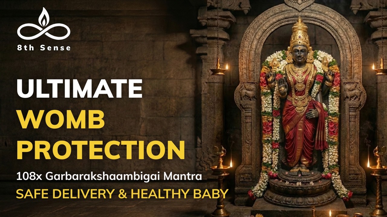 Powerful Garbarakshaambigai Gayathri Mantra (108 times) | Mantra for Safe Pregnancy & Healthy Baby