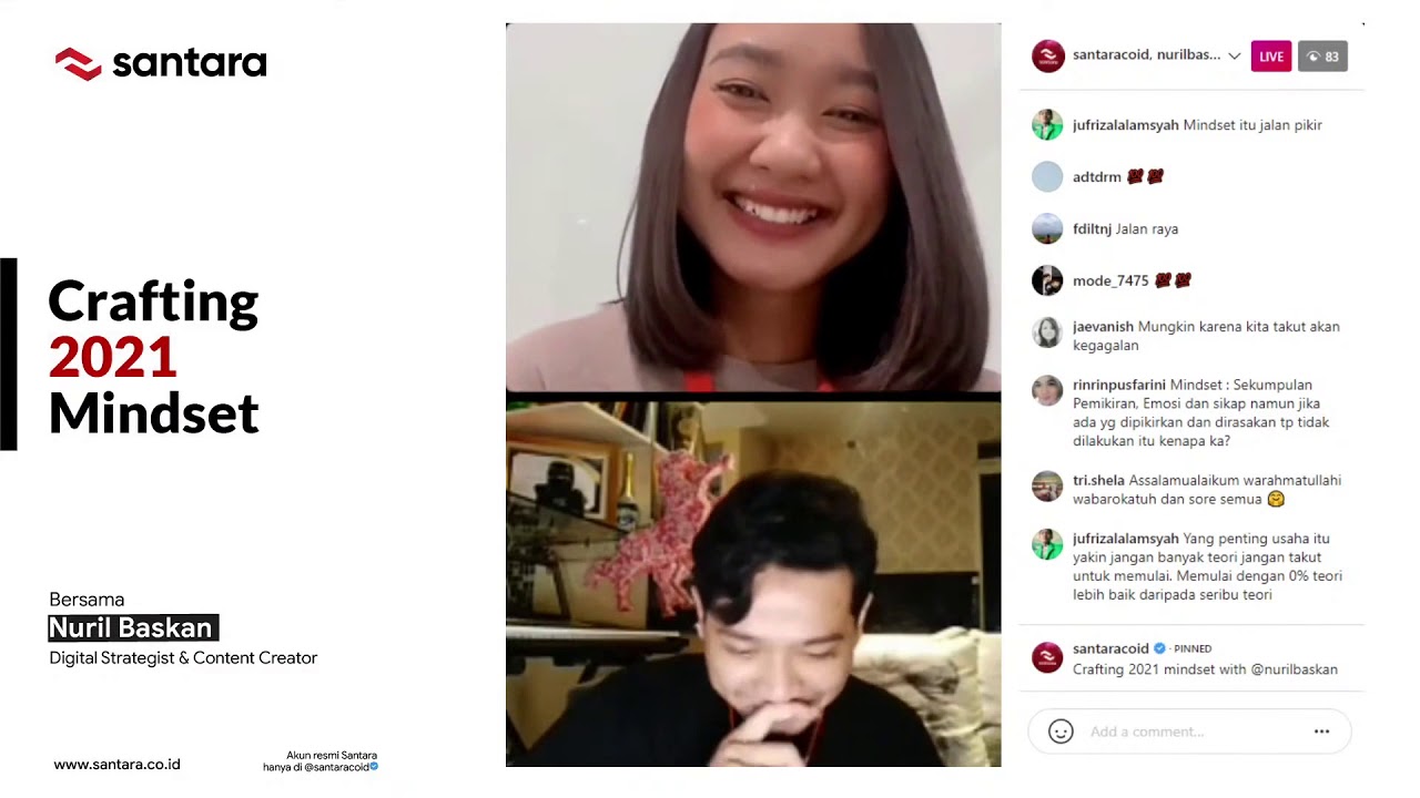 Crafting 2021 Mindset with Nuril Baskan Digital Strategist & Content Creator