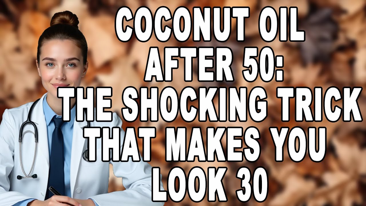 Coconut Oil After 50: The Shocking Anti-Aging Trick That Makes You Look 30 | Women Over 50