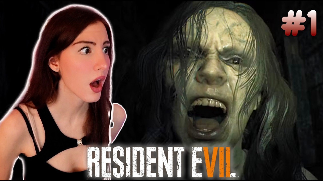 GIRL SCARED OF EVERYTHING PLAYS RESIDENT EVIL 7 FOR THE FIRST TIME!