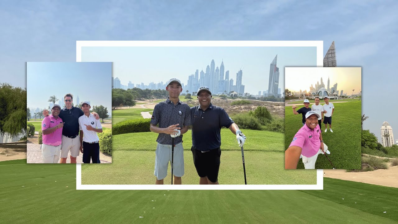 Persiapan Asia Pacific Amateur Golf Championship 2025 – Dubai Emirates Golf Club