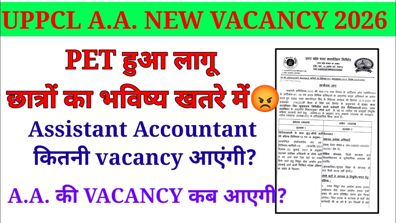 UPPCL Assistant Accountant New Vacancy 2025 || UPPCL TG2 New vacancy 2025 || UPPCL Vacancy 2025