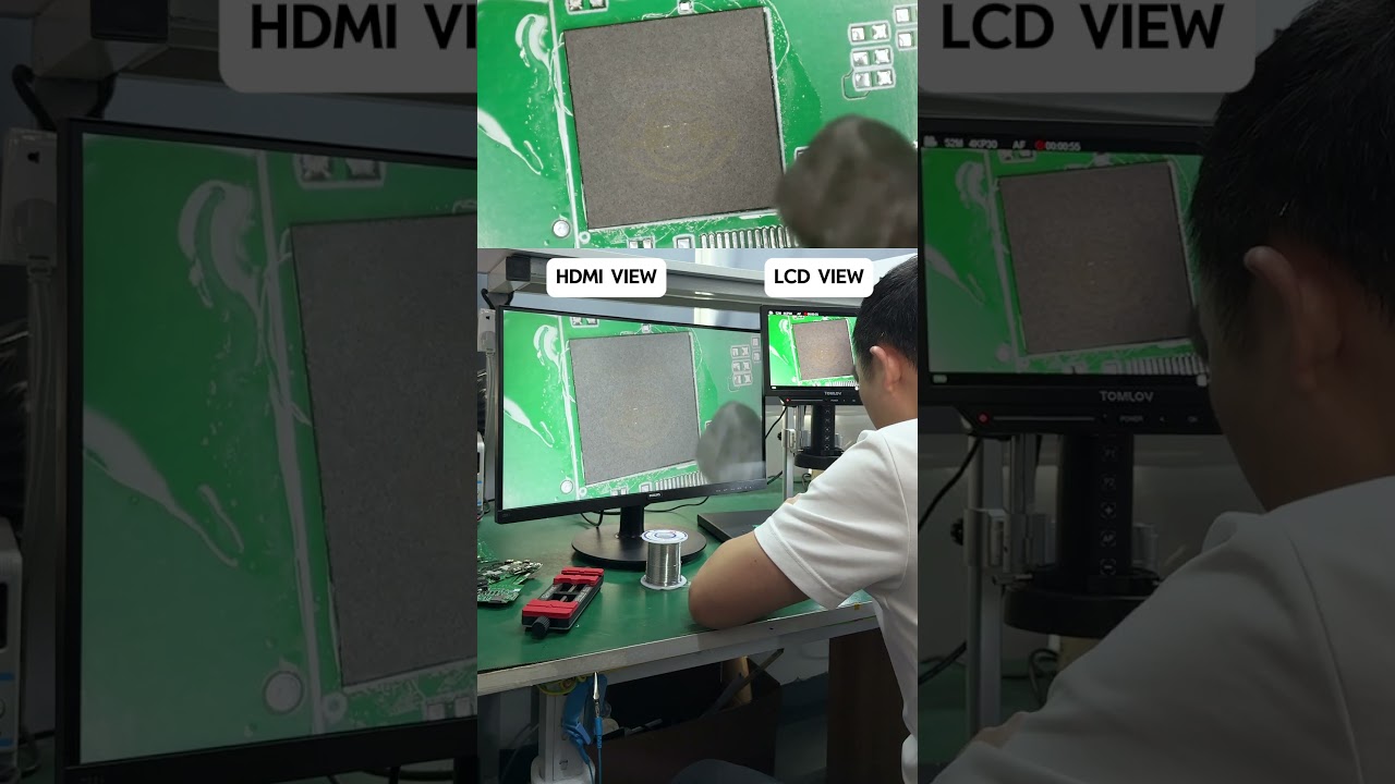 Amazing 4K HDMI Microscope To Make Your Soldering/Inspection Easier!!  #microsoldering #tomlov