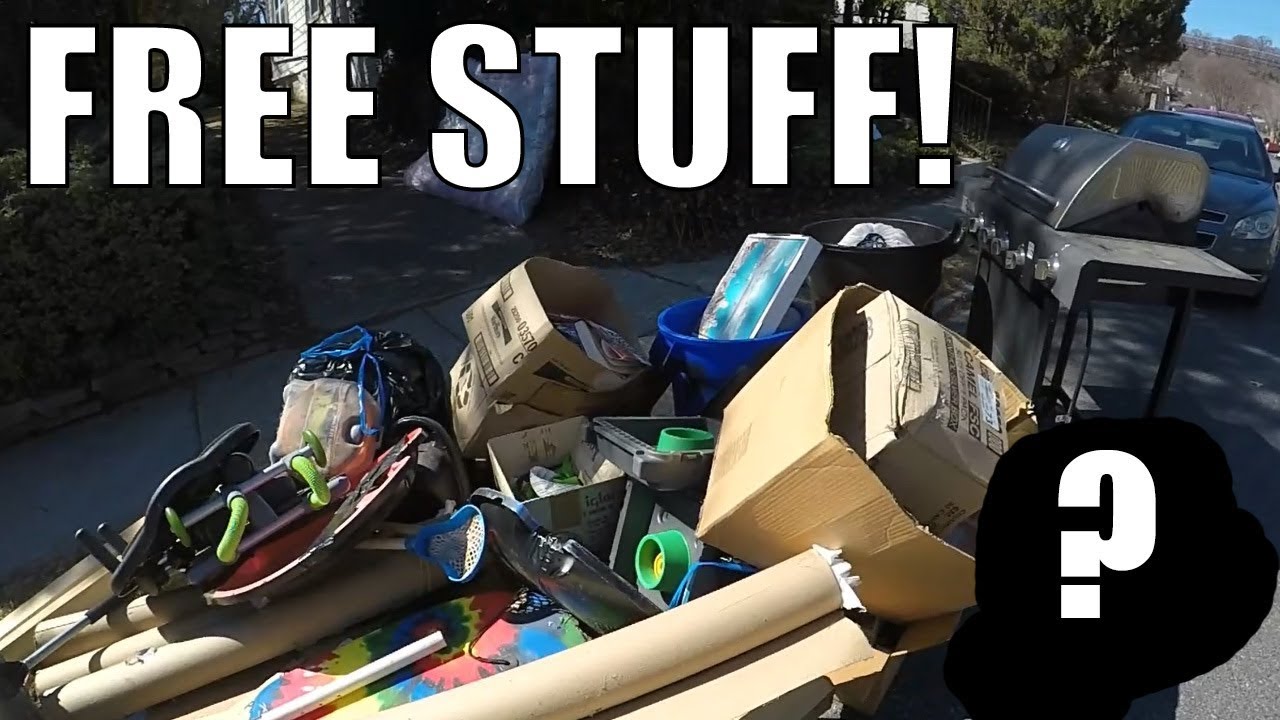 GARBAGE PICKING on TRASH DAY! HUGE HAUL!