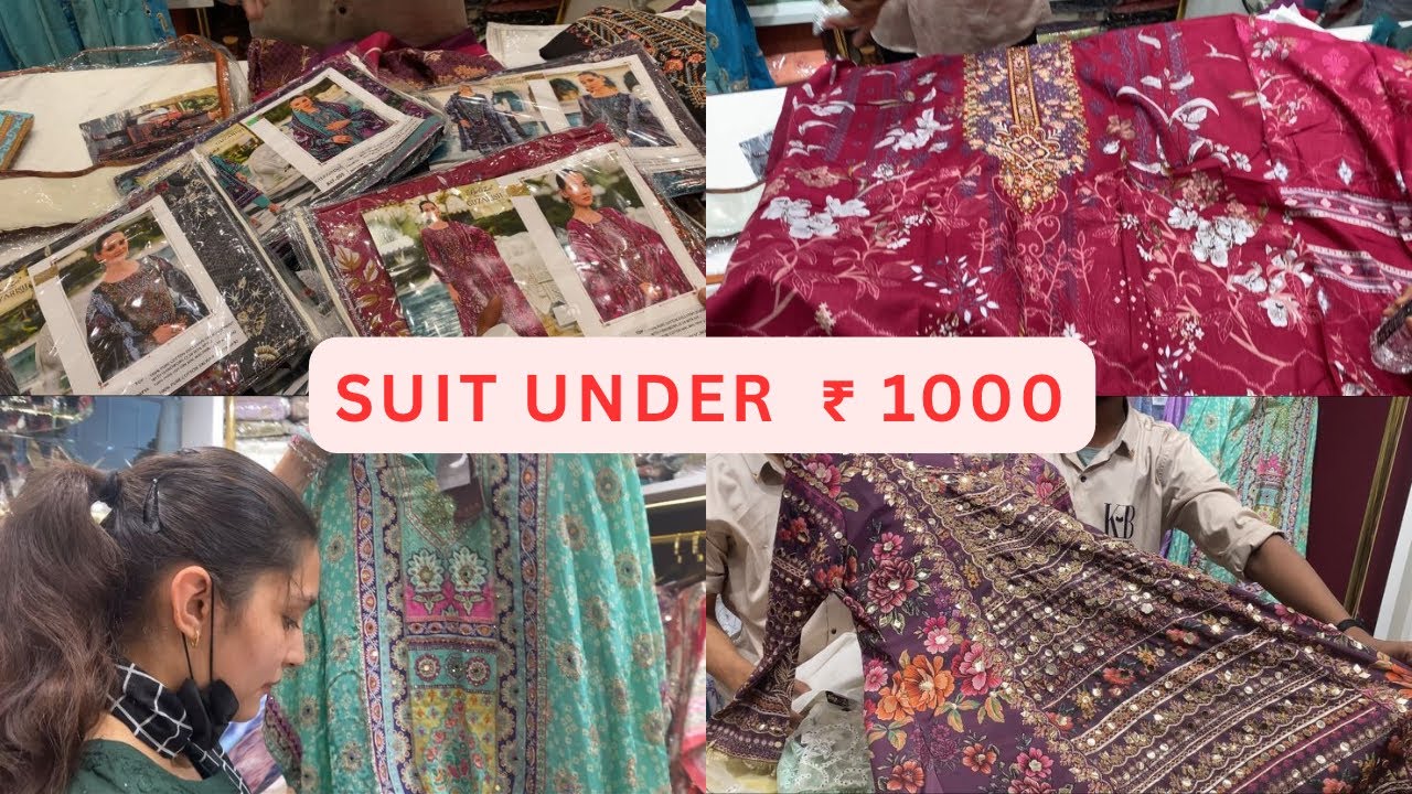 Suit under ₹ 1,000 😳😱 // new collection in Karishma bridal //
