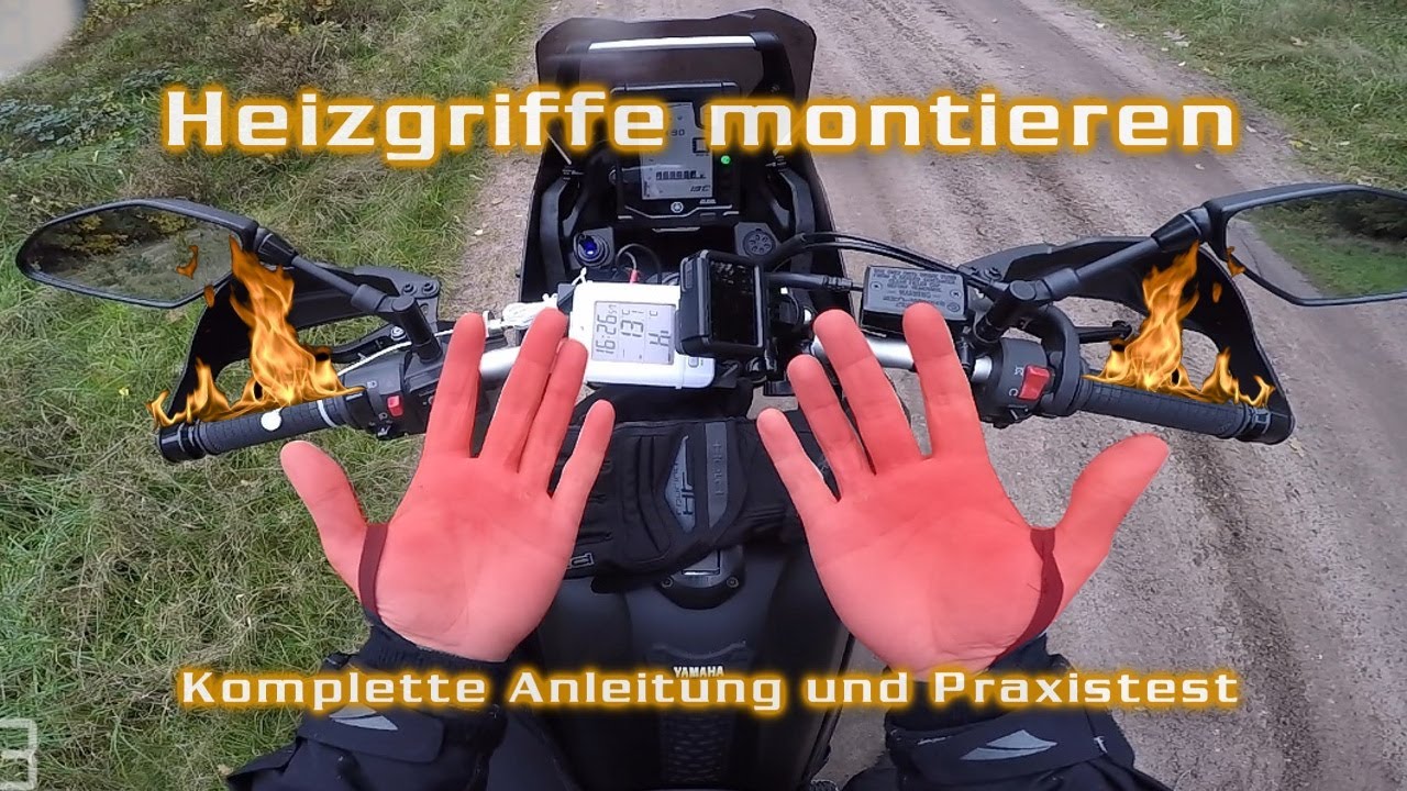 Tenere 700 - Heizgriffe montieren (Oxford) - komplette Anleitung mit Praxistest