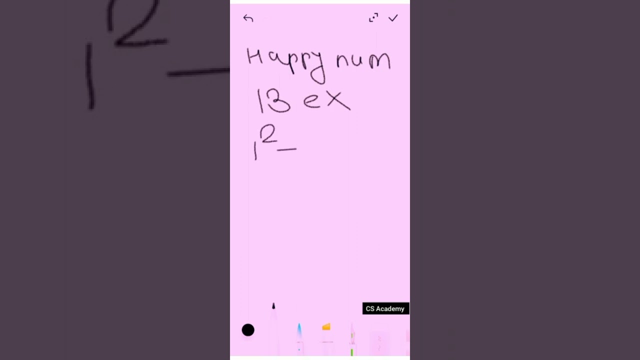 What is Happy Number ? | Simple Explanation | 