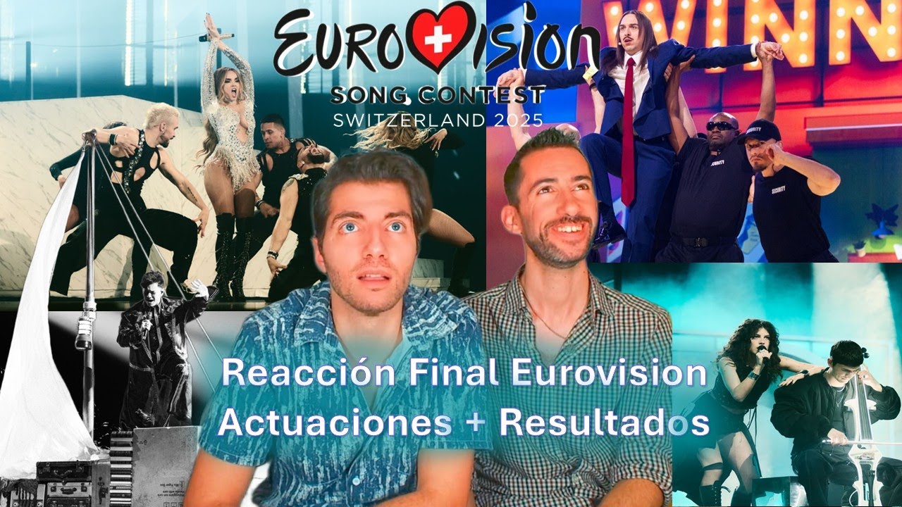 Eurovision 2025 Final Reacción Actuaciones/Performances + Resultados/Results (english subt)
