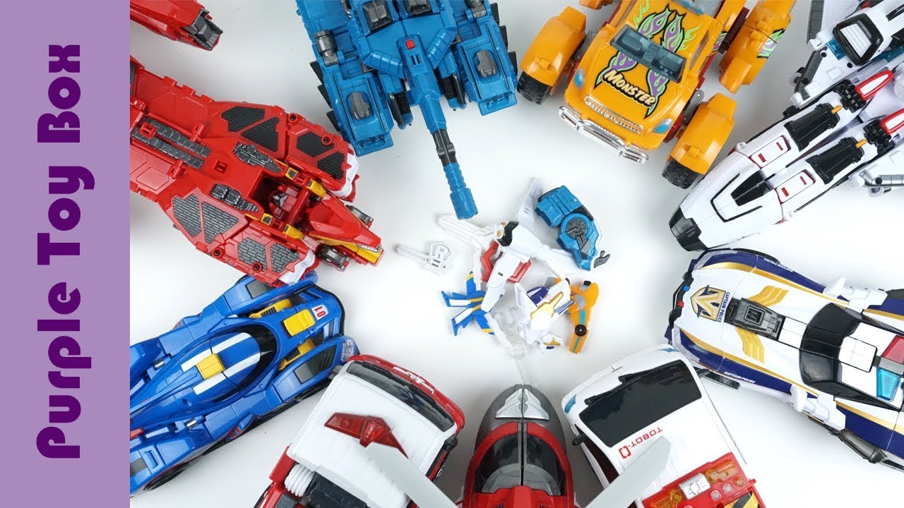 9x Tobot V Transformer Toys 또봇V 9종 총모음 천하대장군 캡틴폴리스 탱크가이 스피드 레스큐