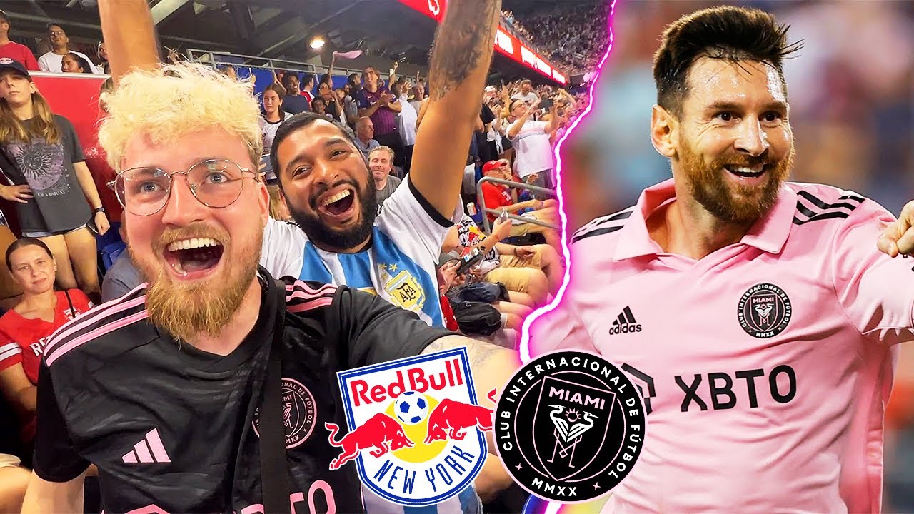 MESSI STADIONVLOG bei New York RB vs. Inter Miami 🇺🇸🔥 | ER TRIFFT WIEDER OMG ⚽ | ViscaBarca