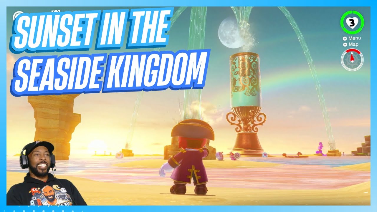 Seaside Kingdom Chaos & Bubblaine Boss Battle! | Super Mario Odyssey — Episode 7