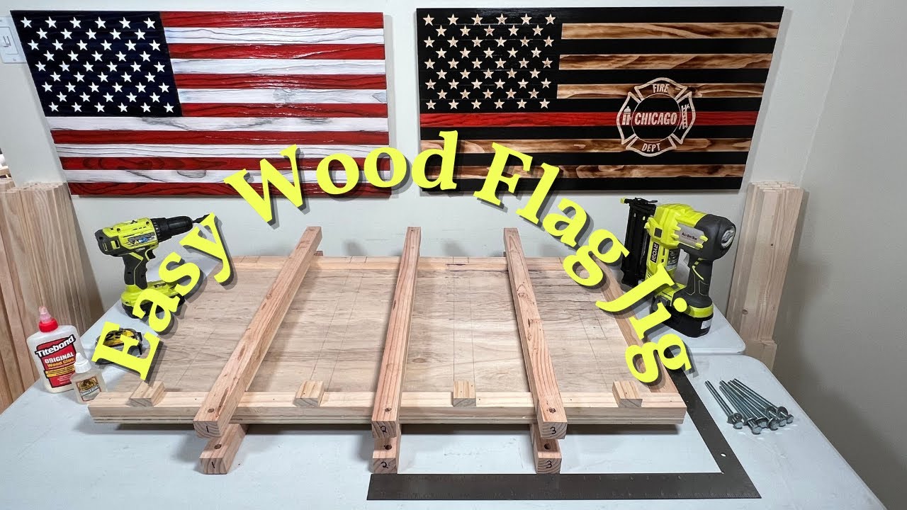A Must Have Jig for Wood Flags!