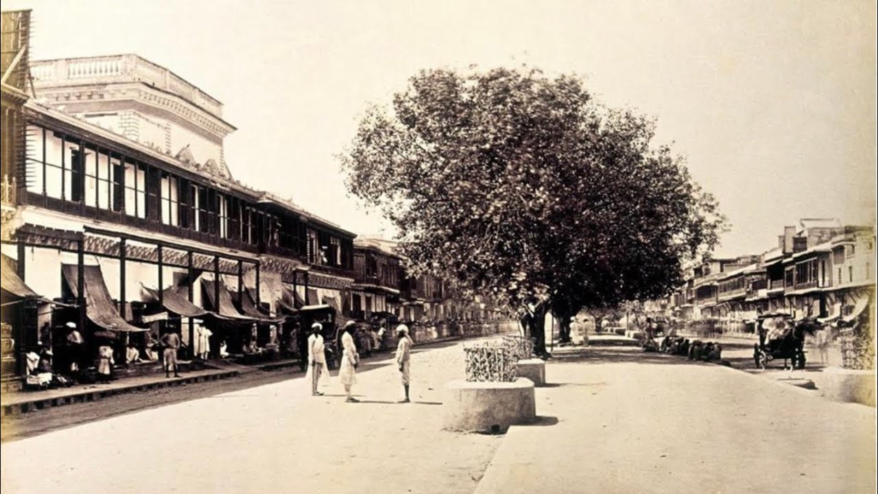 Delhi city in 1860/ old Delhi city/ New Delhi/ British rule/ New change