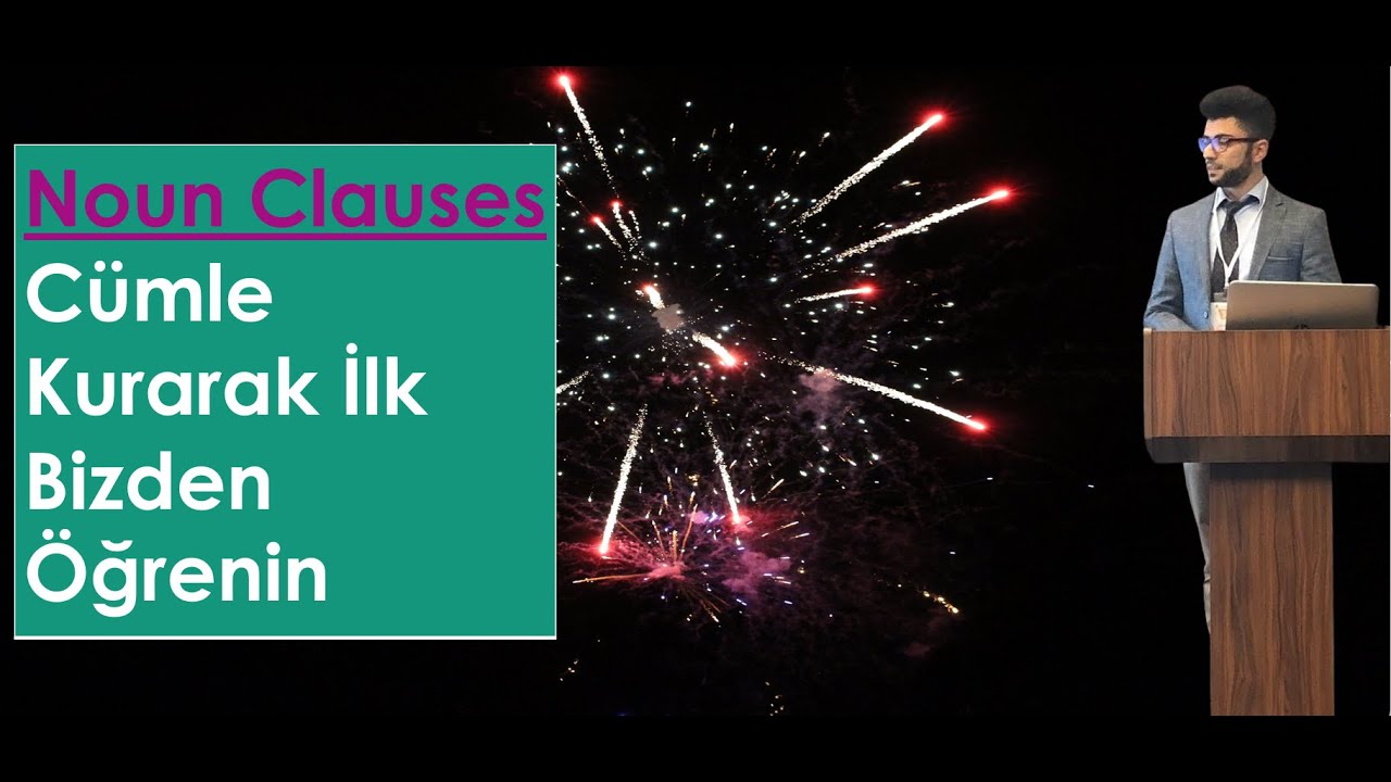 #279  Noun Clauses Müthiş Cümle Kurma Egzersizleri (B1-B2)