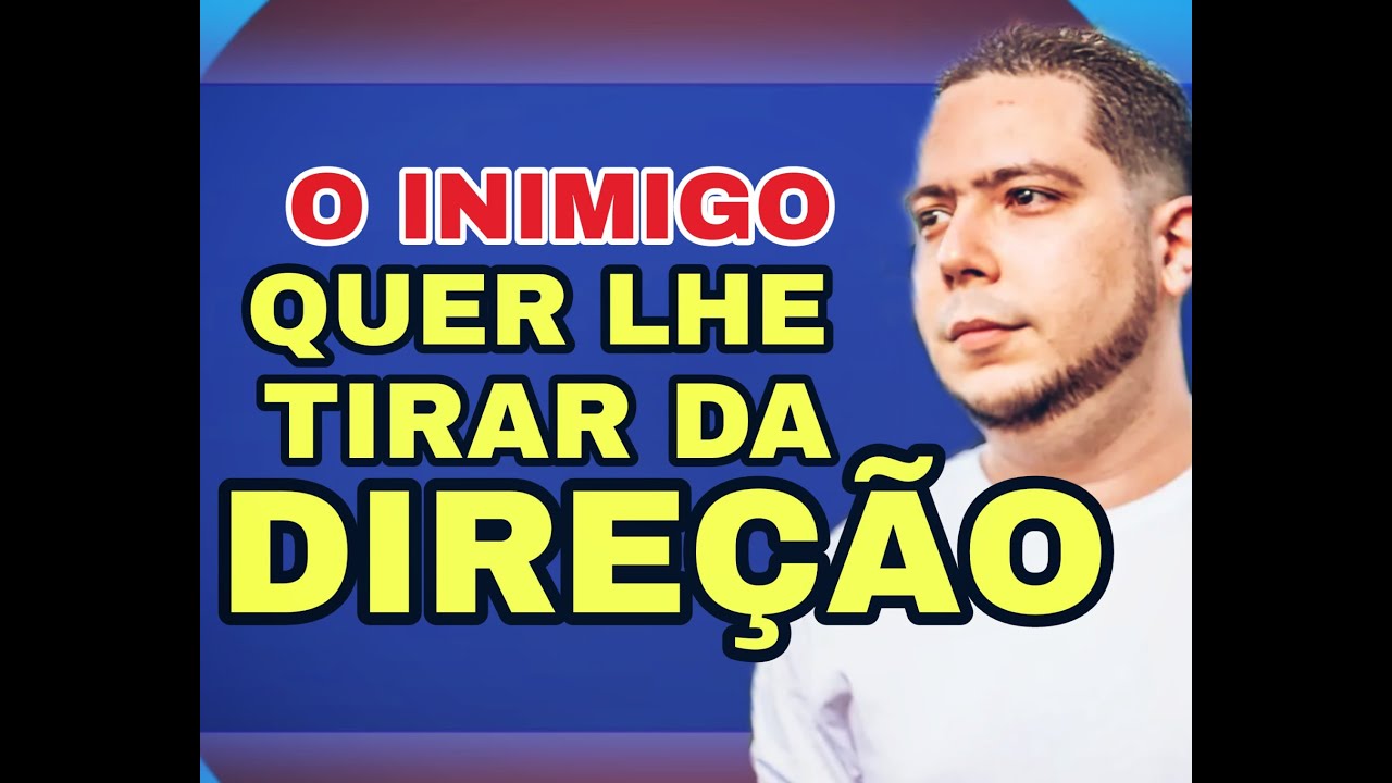 O INIMIGO QUER LHE TIRAR DA DIREÇÃO | PR.RODRIGO SANTANNA