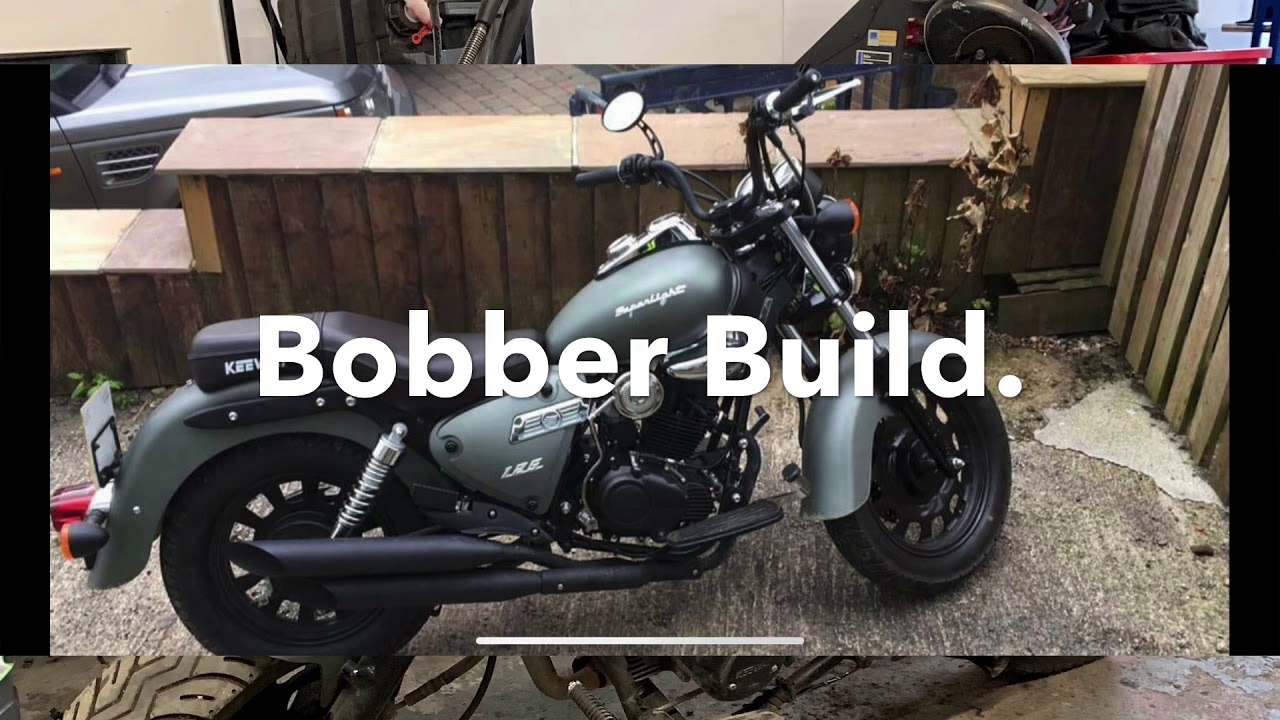 Keeway superlight Bobber.