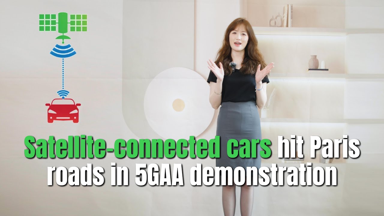 Satellite-connected cars hit Paris roads in 5GAA demonstration