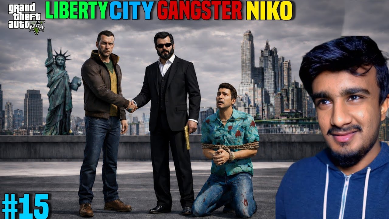Techno Gamers New Friend Liberty City Gangster Nico 😱