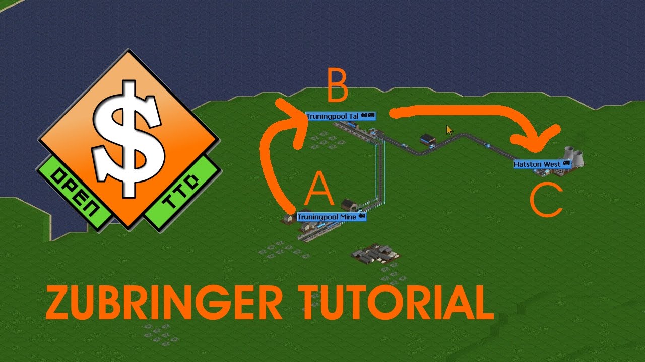 Zubringer/Feeder Services ⚯ OpenTTD-Tutorial [DE]