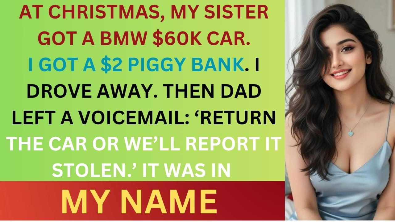 My Parents Gave My Sister a BMW with a Red Bow. I Got $2. So I Left and Blocked Them at 2AM.