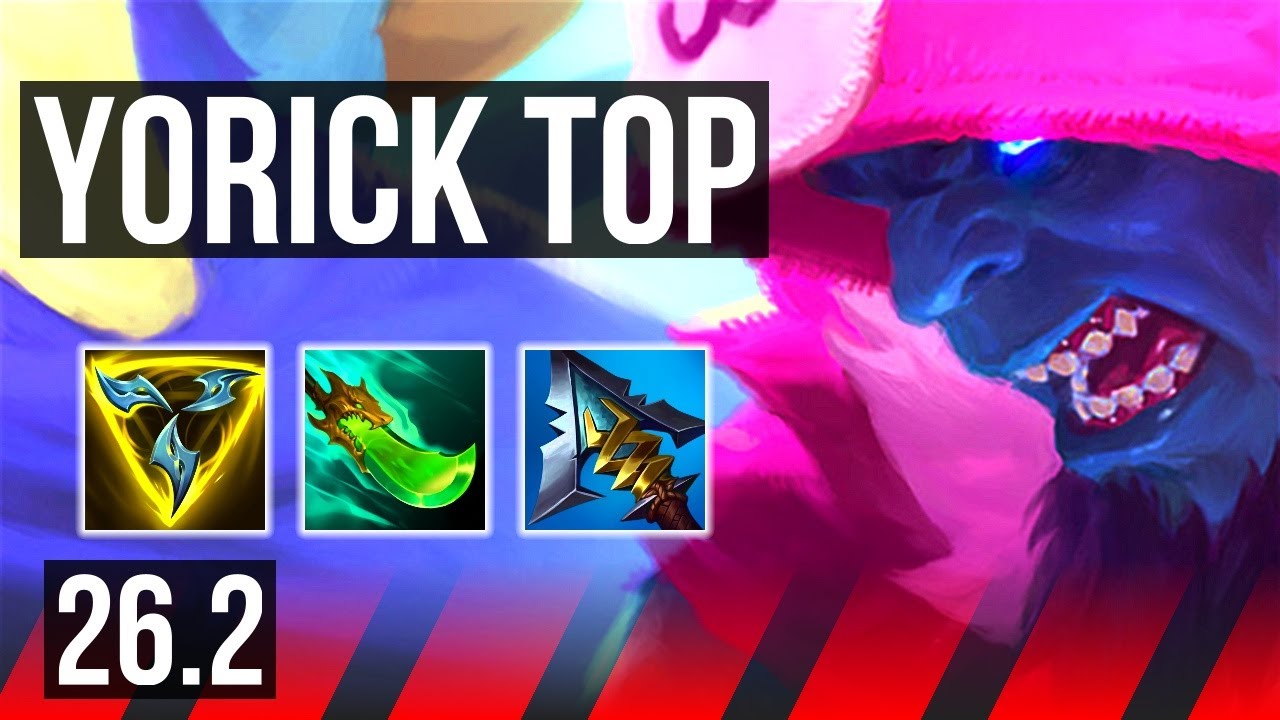 YORICK vs RENEKTON (TOP) | Good KDA: 9/1/5 | EUW Master | 26.2