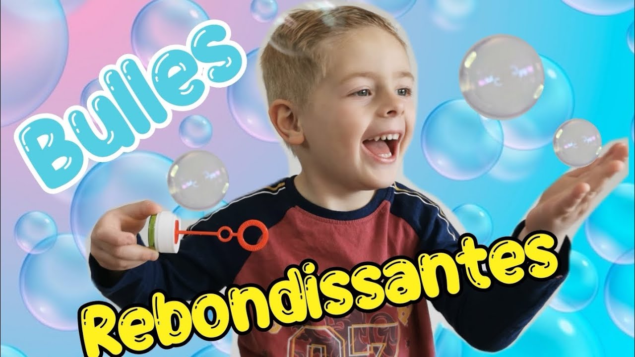 RECETTE de BULLES REBONDISSANTES !