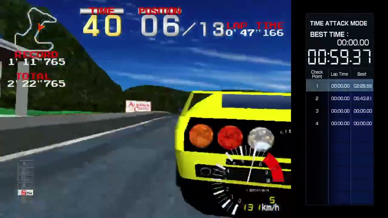 リッジレーサータイムアタック