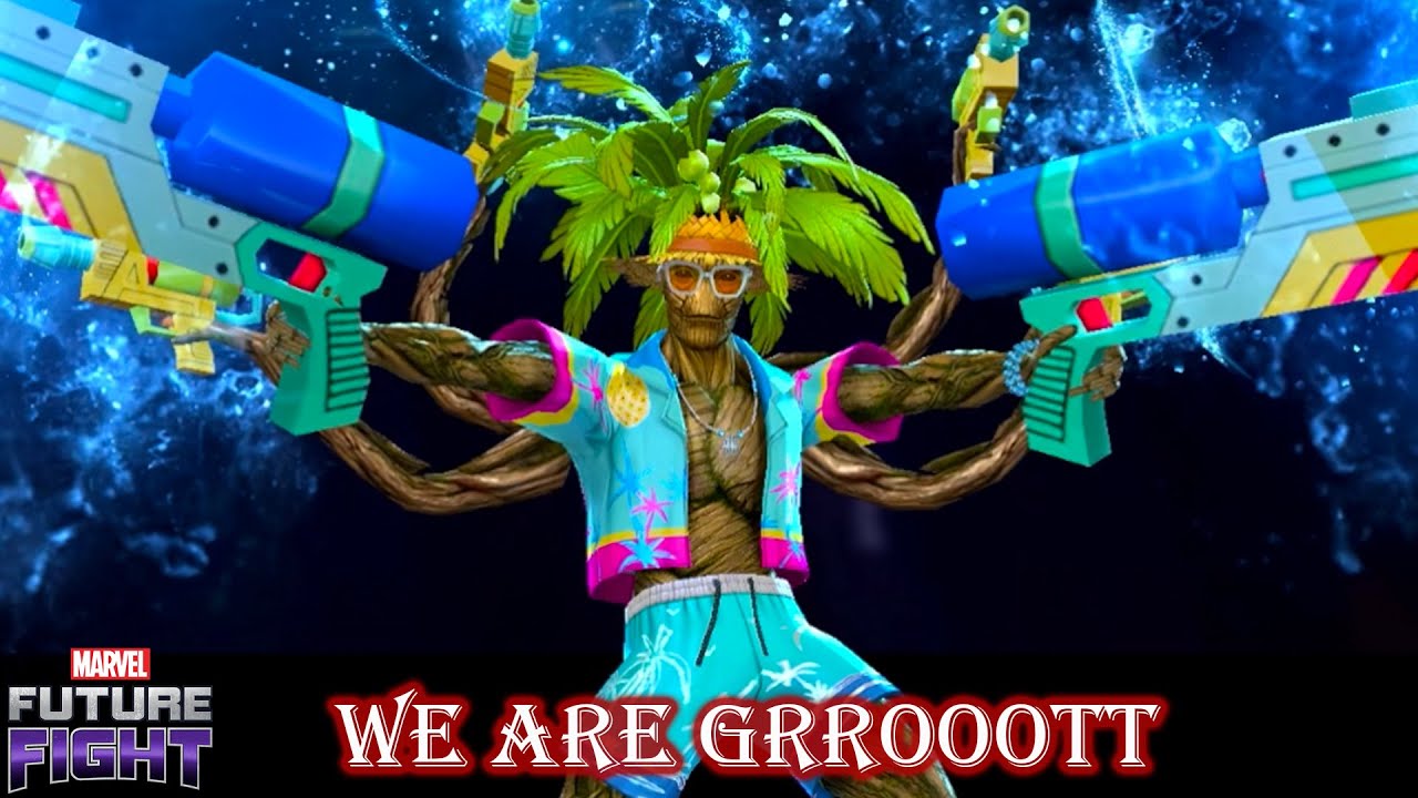 SUMMER GROOT IS WAY BETTER THAN EXPECTED! l Marvel Future Fight