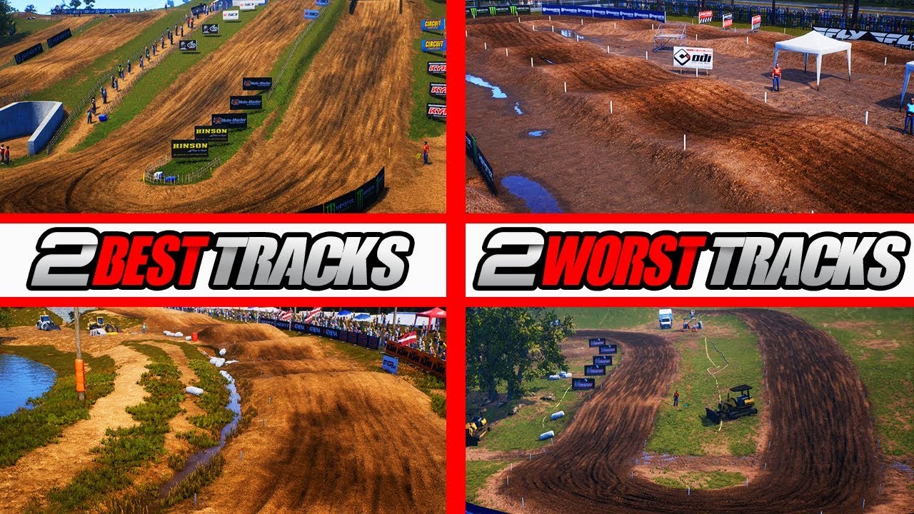 2 ЛУЧШИХ ТРАССЫ И 2 ХУДШИХ ТРАССЫ - MXGP 2019