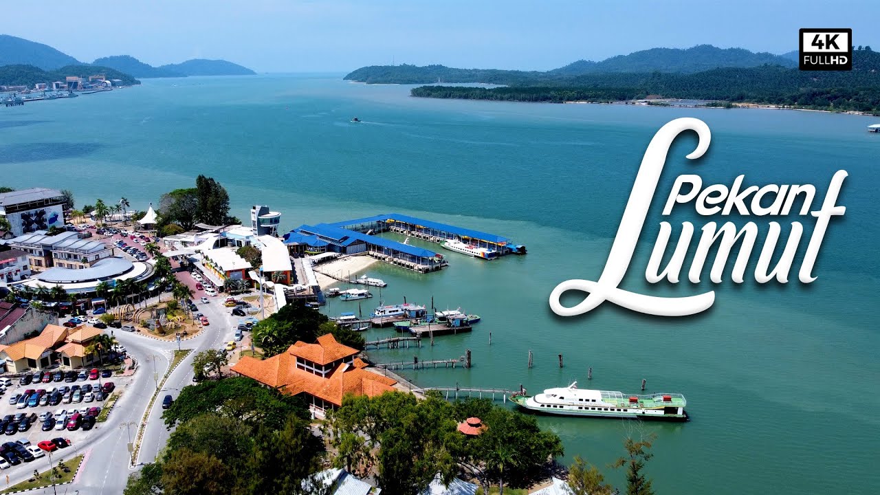 Pekan Lumut, Manjung, Perak | Terminal Jeti Lumut | Lumut Waterfront (4k Video)