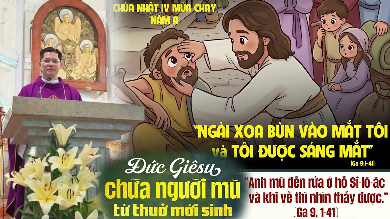 CHÚA GIÊSU PHỤC HỒI HÌNH ẢNH THIÊN CHÚA CHO CON NGƯỜI | CN tuần 4 MC A | Lm. Vinh Sơn Mai Minh Tuấn
