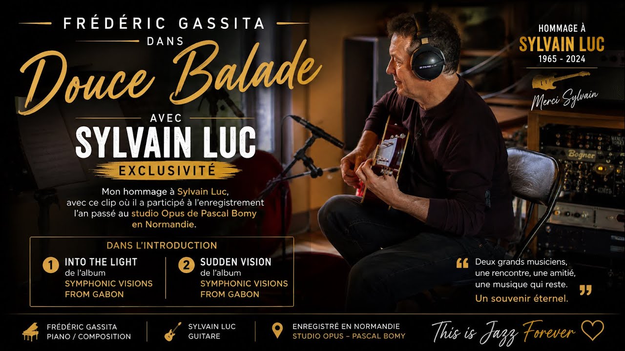 Frédéric Gassita dans Douce Balade avec Sylvain Luc.  Exclusivité