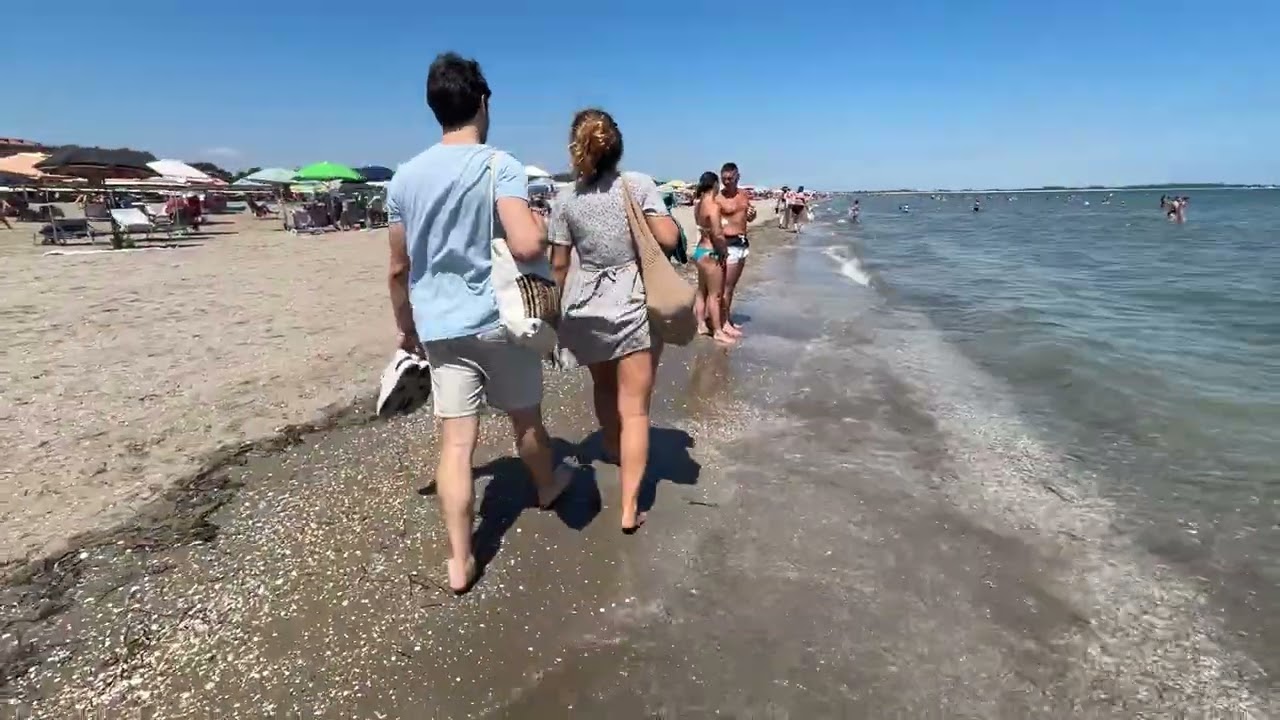ITALY Venice Lido Beach