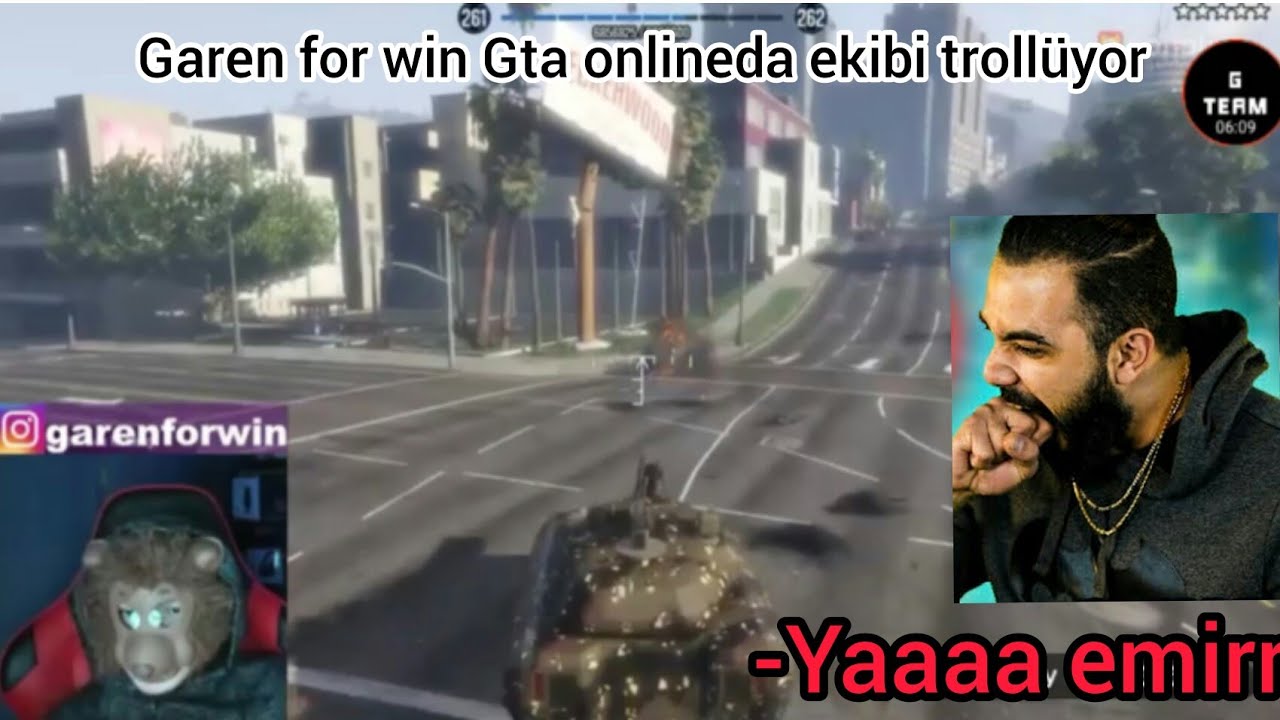 Garen For win Gta onlineda ekibi trollüyor