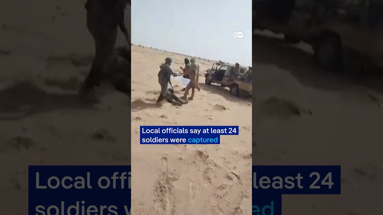 At least 50 Malian soldiers killed in rebel-jihadist ambush | DW News