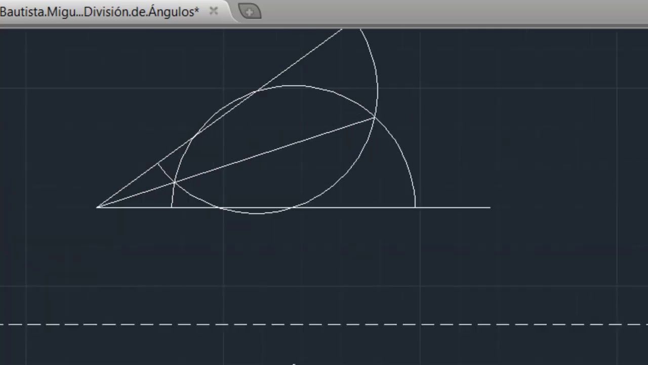 Práctica 2 bisectriz y trisectriz