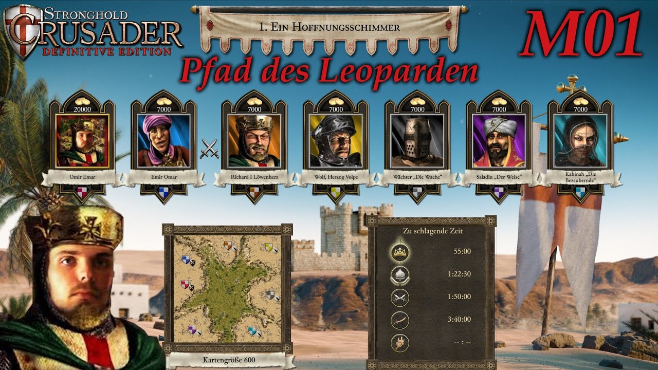 Ein Hoffnungsschimmer | Pfad des Leoparden M01 | Stronghold Crusader - Definitive Edition