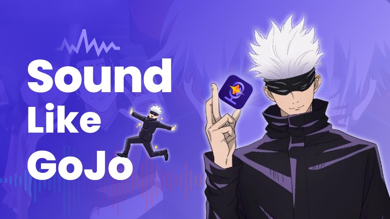 Gojo AI Voice Generator | How to Sound like Satoru Gojo