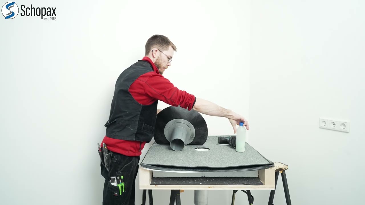 Schopax Max auf dem Flachdach