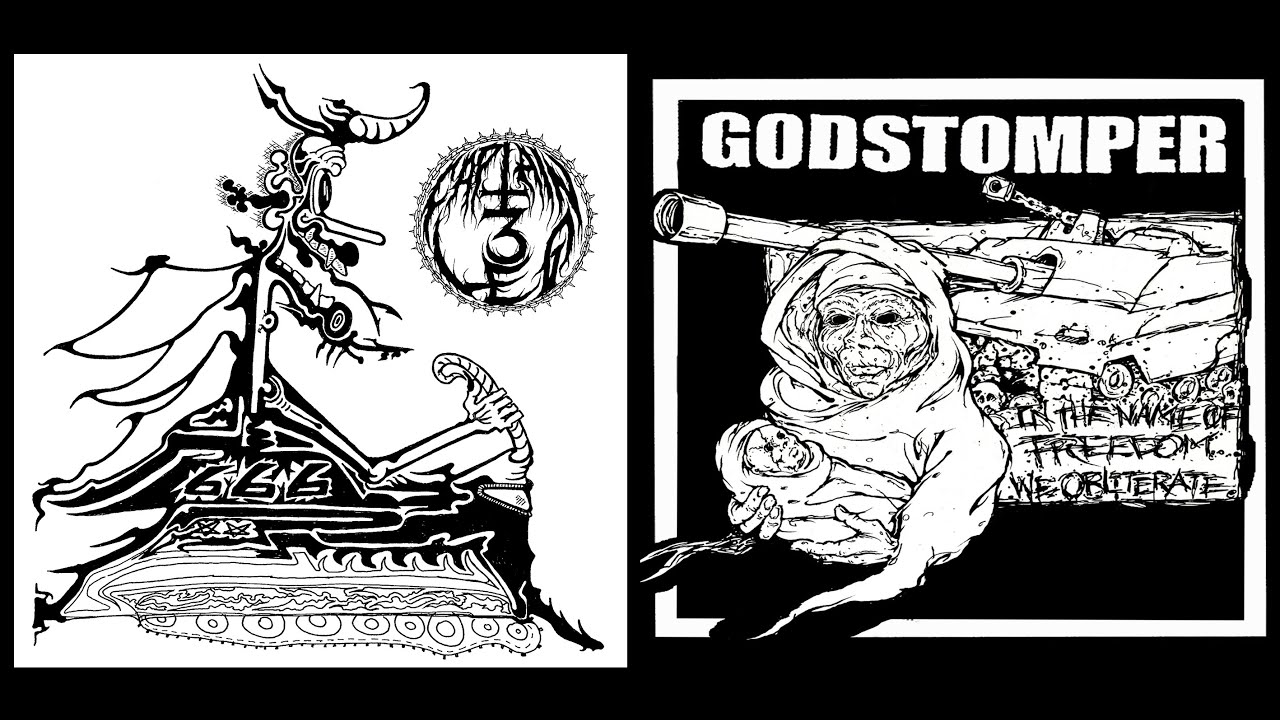 Captain Three Leg / Godstomper - split CD 2020 (FULL)