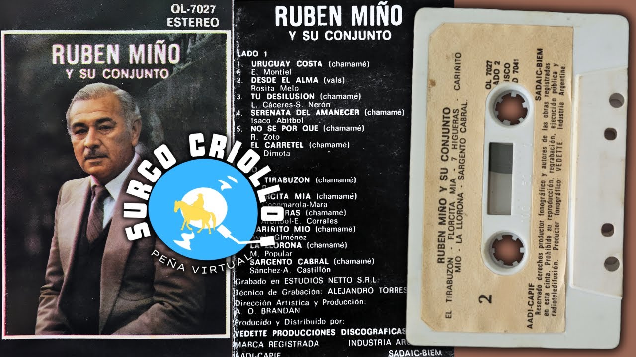 Ruben Miño ★✩ ❾ Canciones de Ruben Miño y su Conjunto ✩★ « Chamamé »