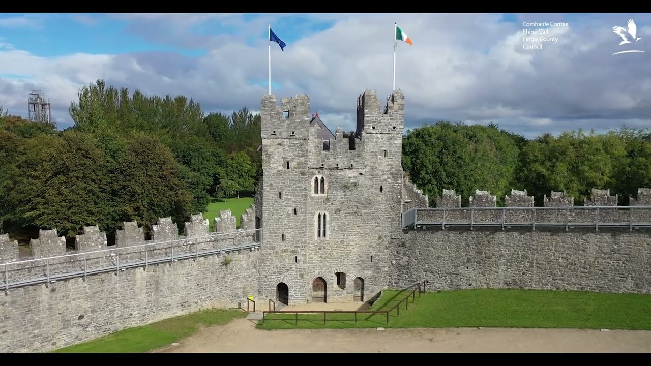 Swords Castle - An early medieval castle located in Swords, Dublin, Ireland