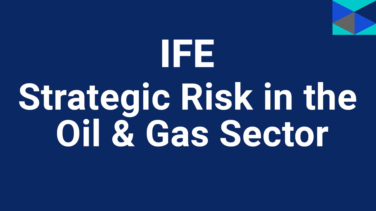 Strategic Risk in the Oil & Gas Sector Training course