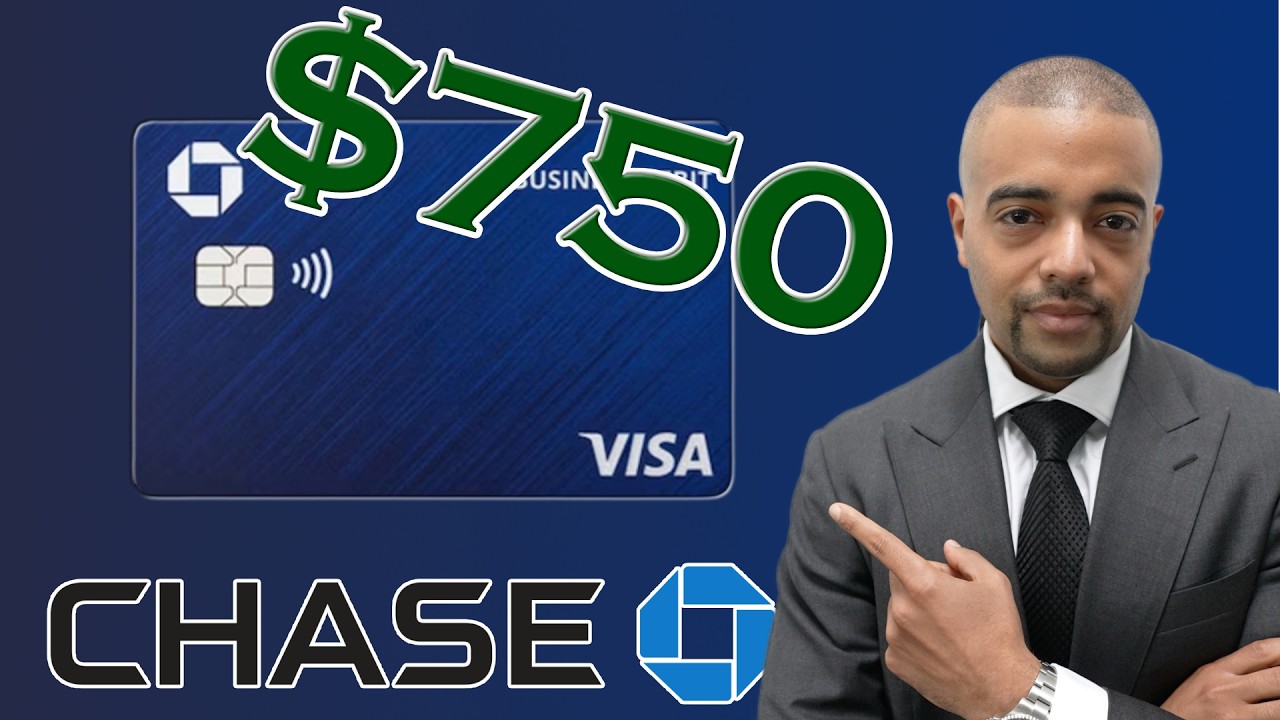 Chase - Бонус в размере 750 долларов США за открытие расчетного счета для бизнеса.