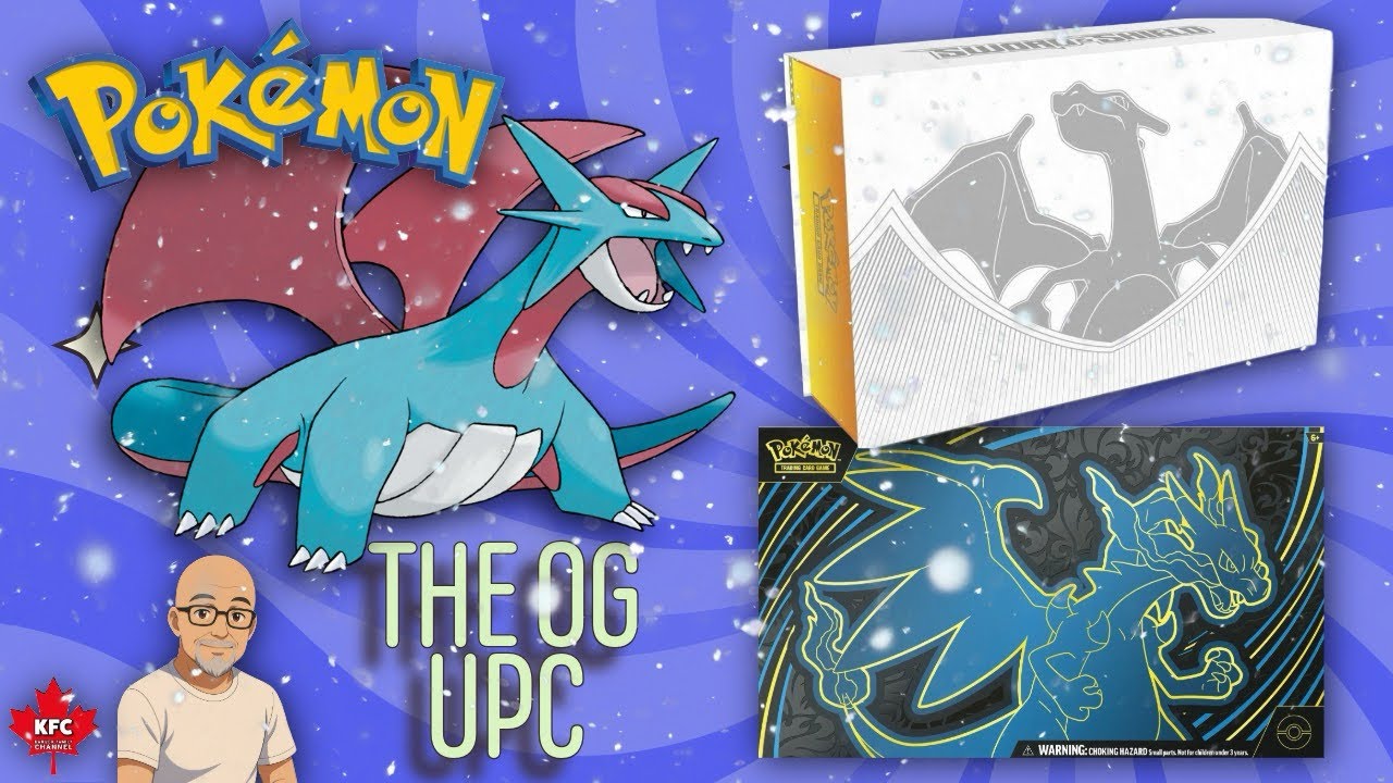 POKEMON TCG, CHARIZARD UPC X 2, Sword & Shield, а затем мегаэволюция!!!