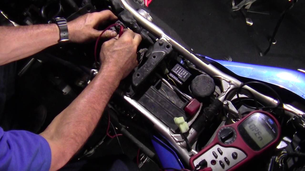 kAWASAKI falla en el sistema de refrigeración x cambio sensor de temperatura